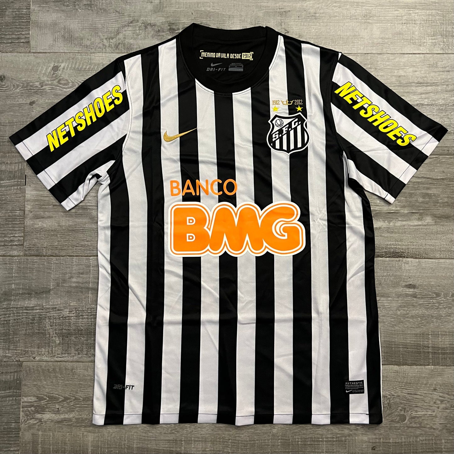 Santos FC Home Kit 2012 -Vintage Jersey - Neymar Jr #11