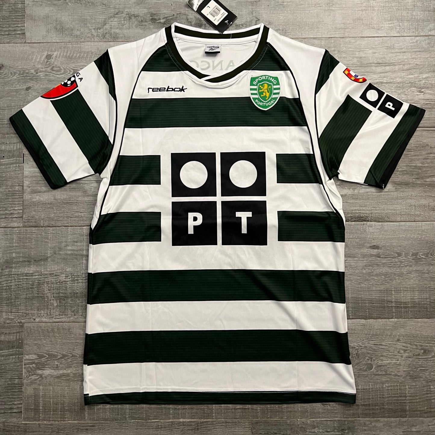 C.Ronaldo Sporting CP 2002-2003 Home Retro #28 Jersey
