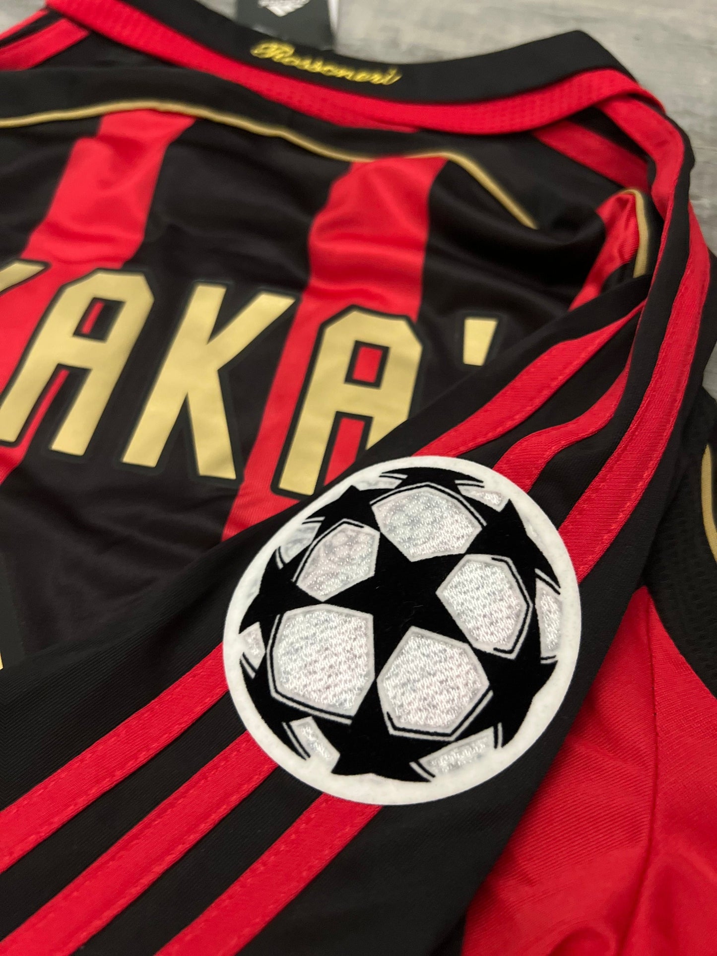 Ac Milan Kaka 2006-07 Football Shirt Long Sleeve Home Retro Soccer Jersey