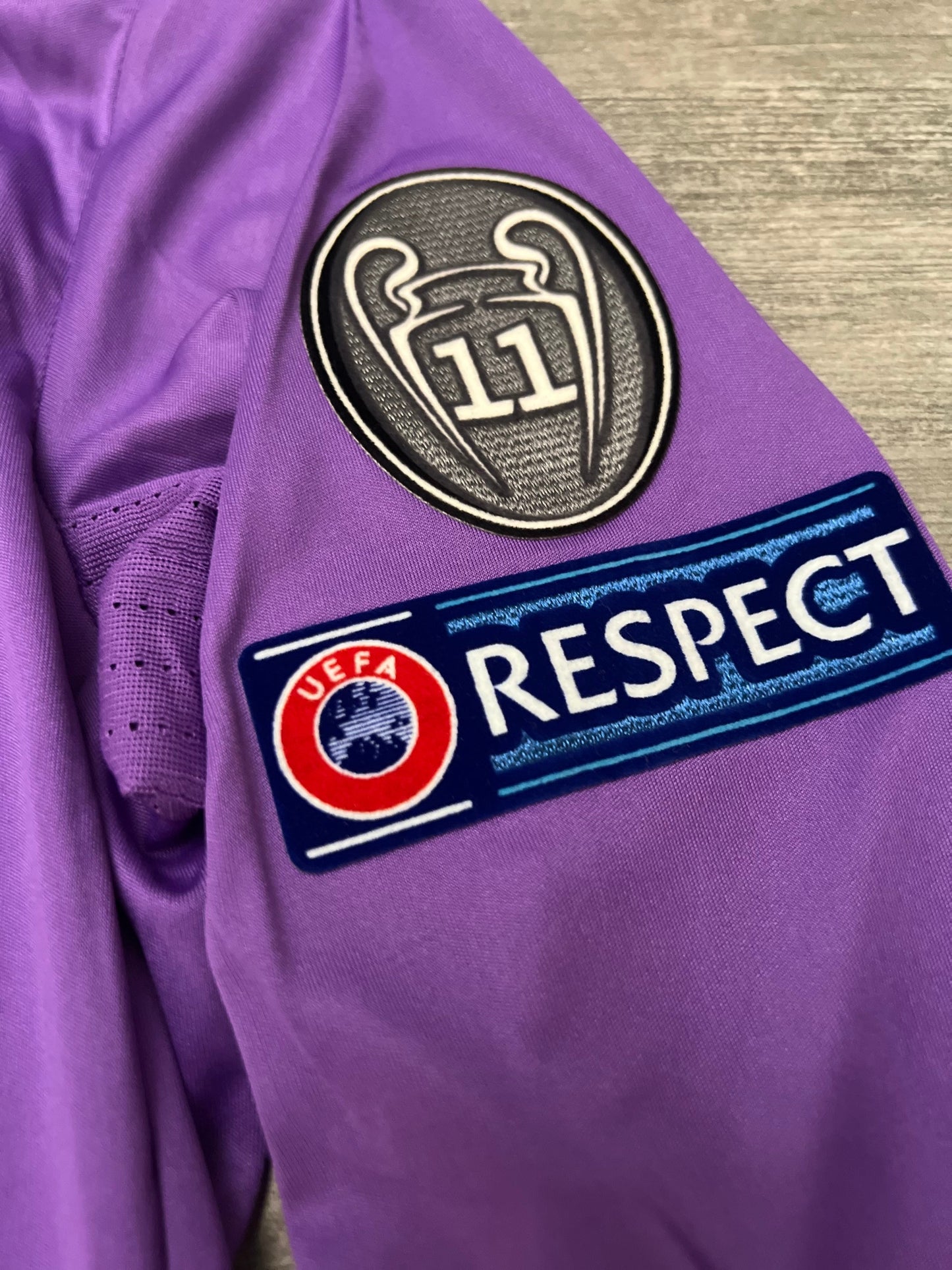 Ronaldo 2016-17 Football Shirt Real Madrid Long Sleeve Soccer Purple Jersey