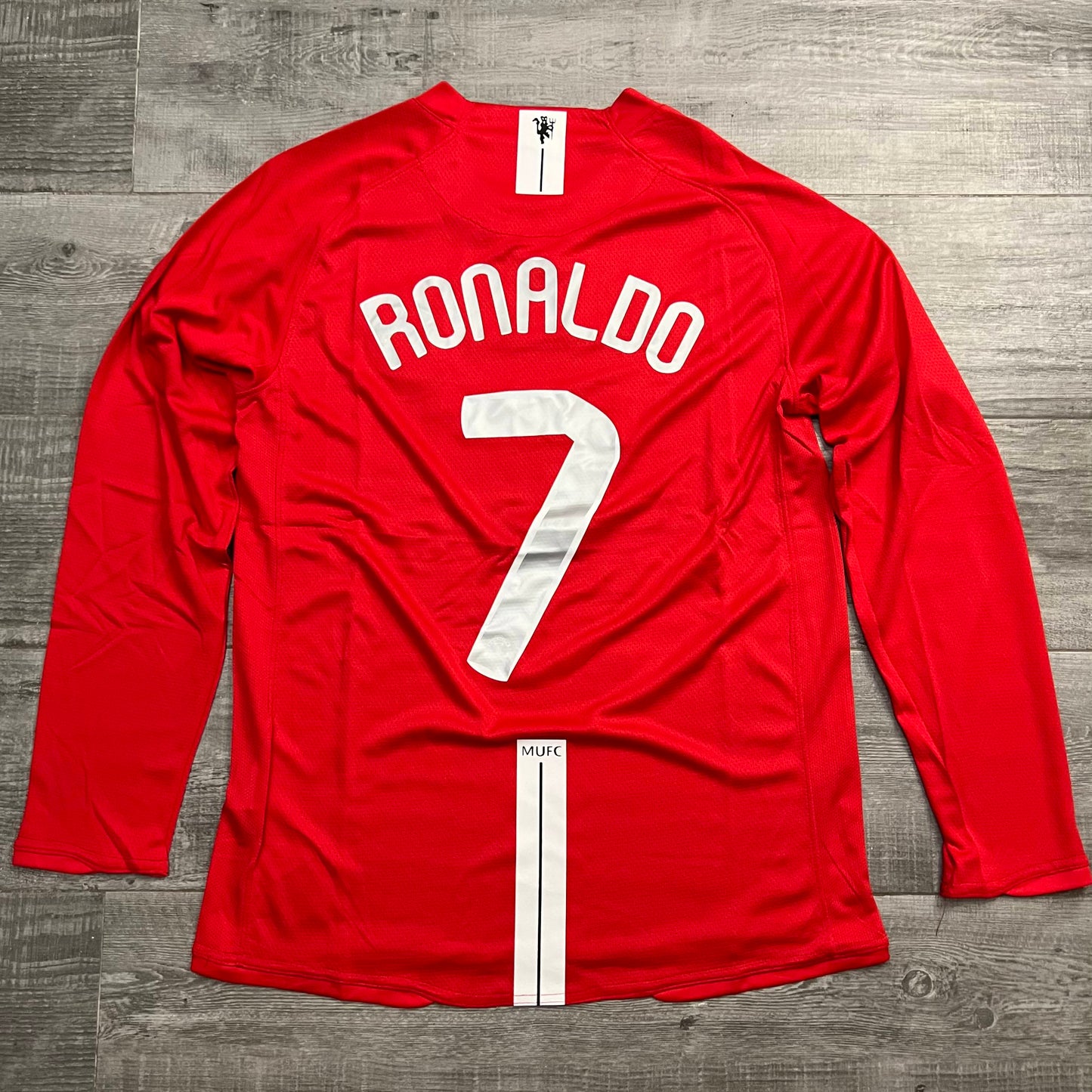 Ronaldo Jersey 2008 UCL Final Manchester United Long Sleeve Shirt